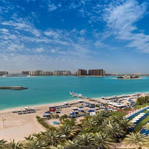 Rixos The Palm Dubai - Luxury Dubai holiday Packages - aerial view1