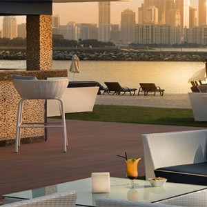 Rixos The Palm Dubai - Luxury Dubai holiday Packages - sunset view