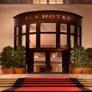 SLS South Beach - Luxury Miami holiday packages - Hotel entrance