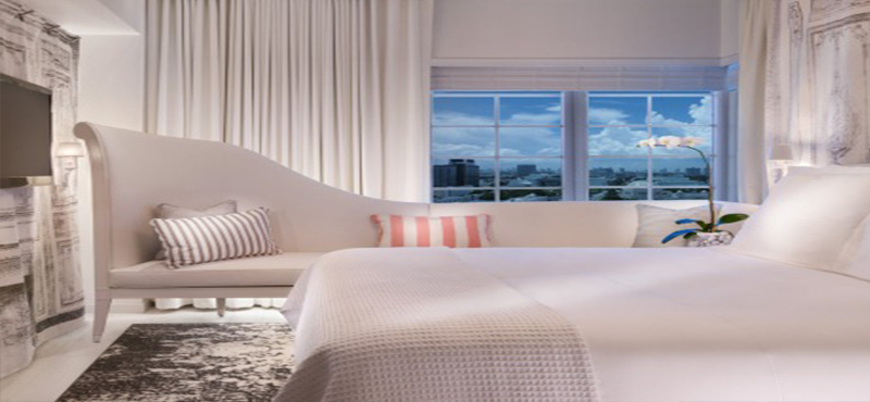 SLS South Beach - Luxury Miami holiday packages - Superior City View Room1