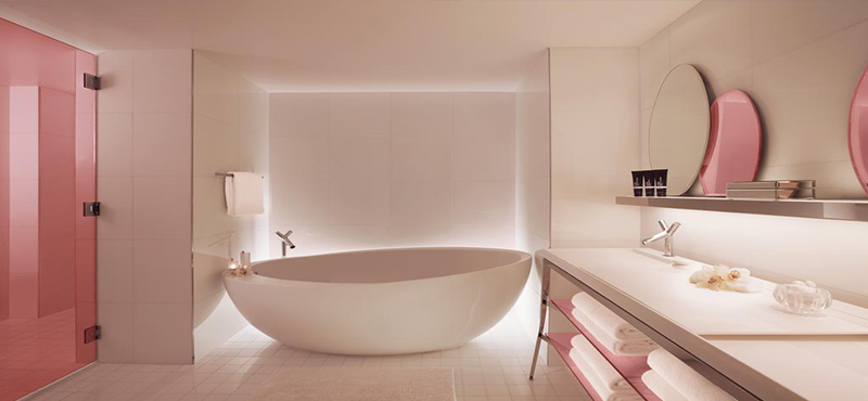 SLS South Beach - Luxury Miami holiday packages - Villa bathroom