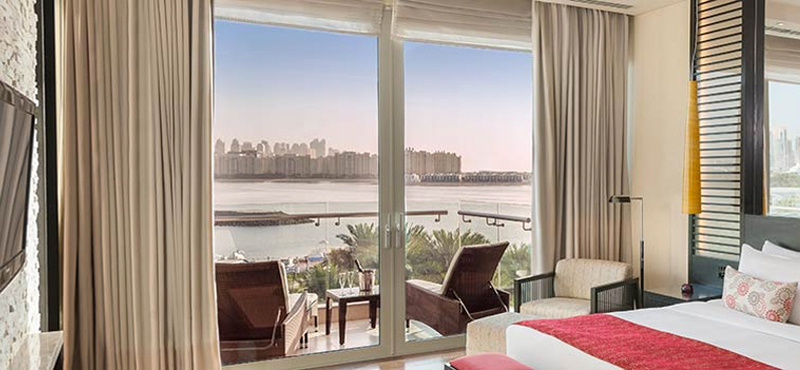 two bedroom suite - Luxury Dubai holidays Packages - Deluxe Room bathroom