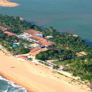 AVANI Kalutara Resort - Luxury Sri Lanka Holiday Packages - aerial view