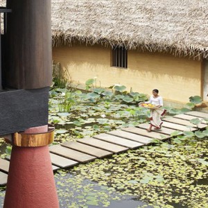 Jetwing Vil Uyana - Luxury Sri Lanka Holiday Packages - Spa Entrance