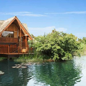 Jetwing Vil Uyana - Luxury Sri Lanka Holiday Packages - Water Dwelling Exterior