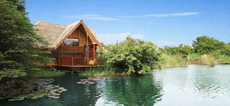 Jetwing Vil Uyana - Luxury Sri Lanka Holiday Packages - Water Dwelling Exterior
