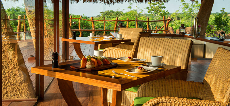 Uga Chena Huts Yala - Luxury Sri Lanka Holiday packages - Basses restaurant