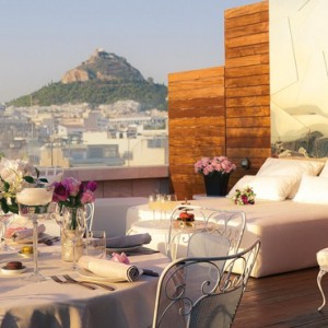 penthouse suite 6 - new hotel athens - luxury greece holiday packages