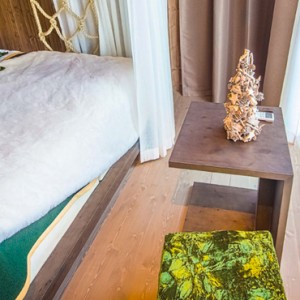 the designer suite - arctic treehouse hotel - luxury finland holiday pckages