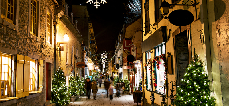 Top Five Christmas Destinations Quebec