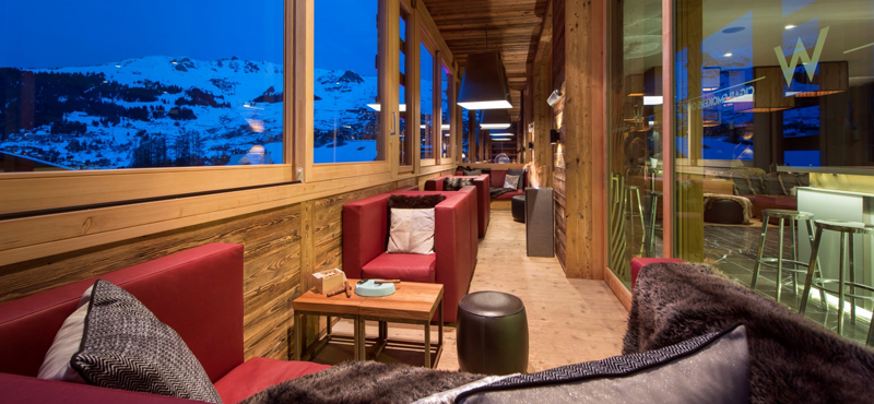 cigar lounge - w verbier - luxury ski resorts