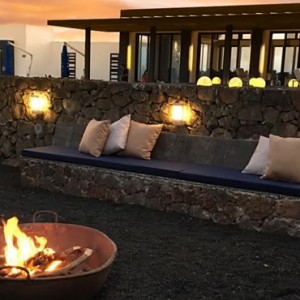 firepit - Pikaia Lodge Galapagos - Luxury Galapagos Holiday Packages