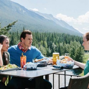 lookout terrace 2 - Fairmont Banff Springs - luxury Canada Holiday Packages