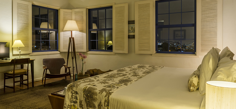 superior room- santa teresa rio brazil - luxury brazil holiday packages