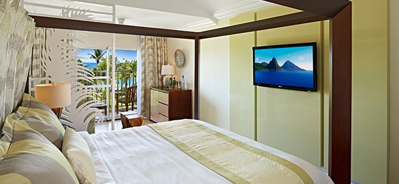2 Harmony Concierge Junior Suite Ocean View Coconut Bay Resort And Spa St Lucia Luxury St Lucia Holiday Packages