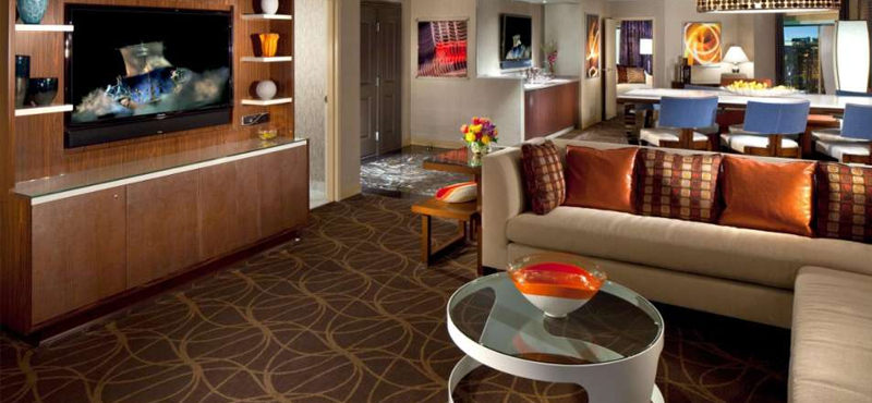 luxury Las Vegas holiday Packages MGM Grand Las Vegas 2 Bedroom Marquee Suite