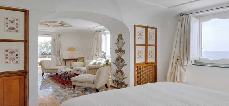 Le Sirenuse - Luxury Italy holiday Packages - Junior Suite Superior Sea View2