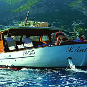 Le Sirenuse - Luxury Italy holiday Packages - boat