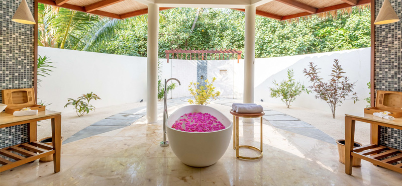 Luxury Maldives Holiday Packages Furaveri Island Resort & Spa Dhoni Pool Villa1