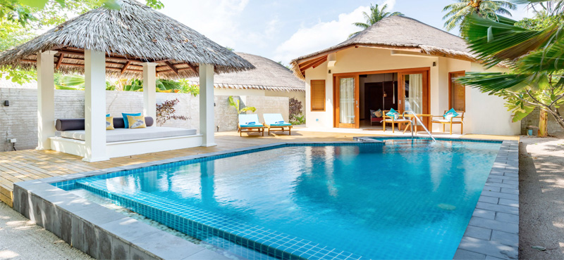 Luxury Maldives Holiday Packages Furaveri Island Resort & Spa Dhoni Pool Villa2