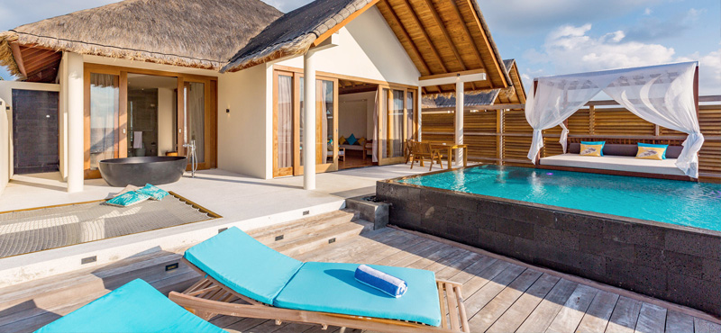 Luxury Maldives Holiday Packages Furaveri Island Resort & Spa Ocean Pool Villa1