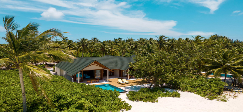 Luxury Maldives Holiday Packages Furaveri Island Resort & Spa Two Bedrooms Beach Residence With Pool