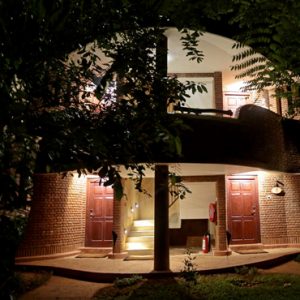 Luxury Sri Lanka Holiday Packages Grand Udawalawe Safari Resort Walkway At Night