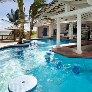 Luxury St Lucia Holiday Packages Coconut Bay Beach Resort And Spa Pool Bar 2