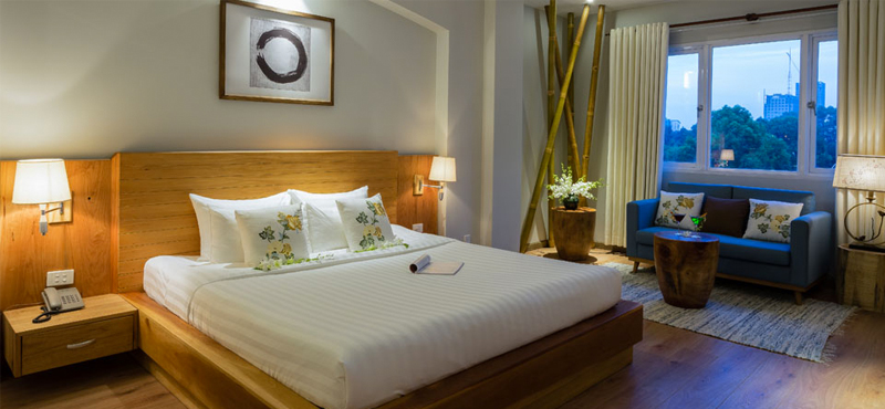 Suite King Bed - silverland yeh hotel and spa - luxury vietnam holiday packages