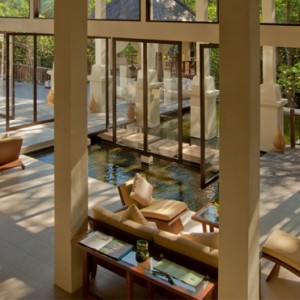 spa lounge - gaya island resort borneo - luxury borneo holiday packages