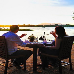 Cinnamon Lodge Habarana - Luxury Sri Lanka Holiday Package - Candle lit dining