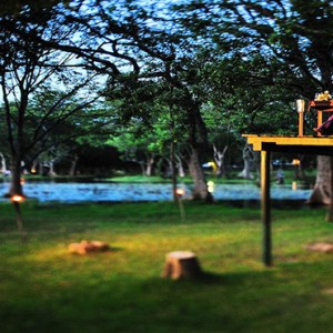 Cinnamon Lodge Habarana - Luxury Sri Lanka Holiday Package - Treehouse dining