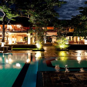 Cinnamon Lodge Habarana - Luxury Sri Lanka Holiday Package - exterior at night