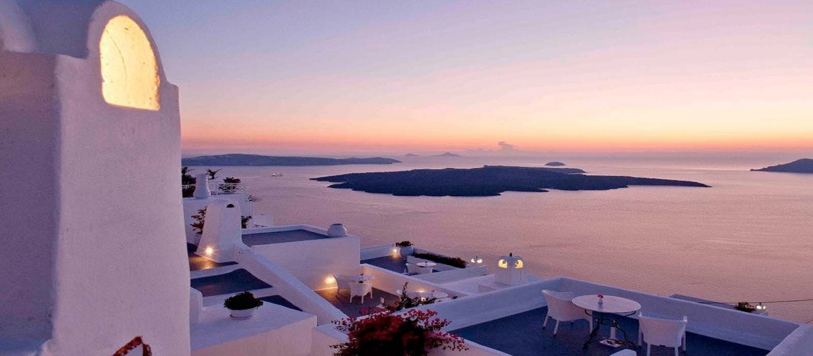 Cliff Side Suites Santorini - Luxury Greece Honeymoon Packages - Headers
