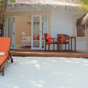Deluxe Beach Villas 3 - Luxury Maldives holiday Packages - aerial view