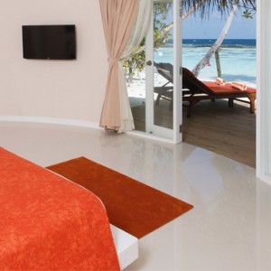 Jacuzzi Deluxe Beach Villa 2 - Luxury Maldives holiday Packages - aerial view