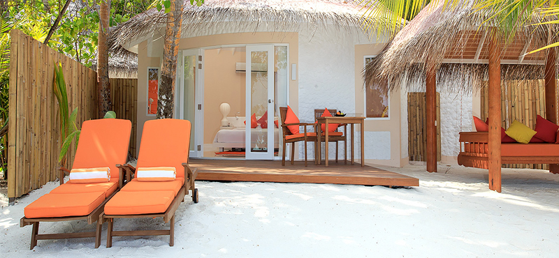 Sun Aqua Vilu Reef - Luxury Maldives holiday Packages - Beach villa exterior