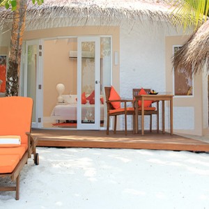 Sun Aqua Vilu Reef - Luxury Maldives holiday Packages - Beach villa exterior1