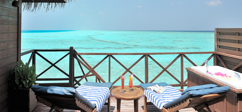 Sun Aqua Vilu Reef - Luxury Maldives holiday Packages - Reef villa view