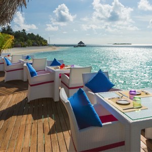 The Aqua - Luxury Maldives Honeymoon Packages - aerial view