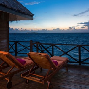 sunset Reef Villa 3 - Luxury Maldives holiday Packages - aerial view