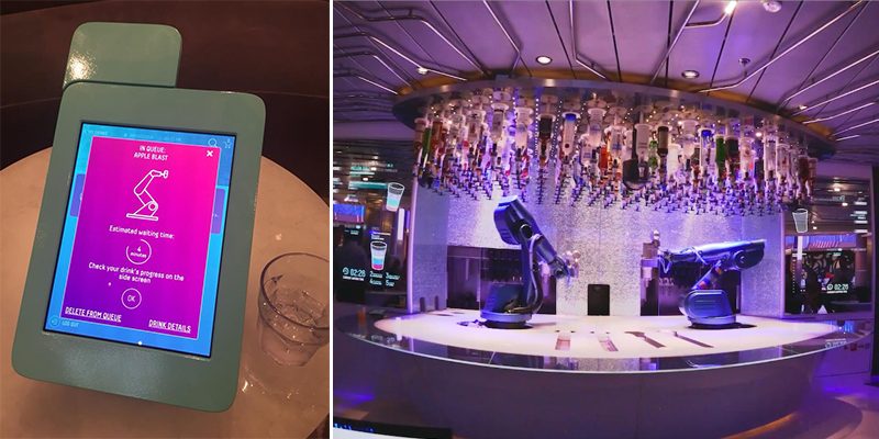 bionic bar - symphony of the seas royal caribbean - luxury cruise holiday packages