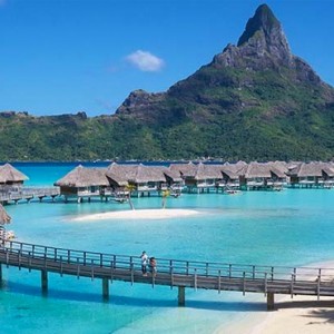 luxury bora bora holiday packages - intercontinental bora bora resort and thalasso spa - beach