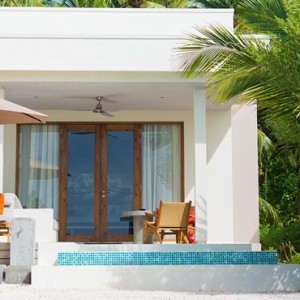 Beach Villas With Pool 2 Dhigali Maldives Luxury Maldives Honeymoon Packages