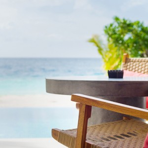 luxury maldives holiday packages - dhigali maldives - beach villa with pool