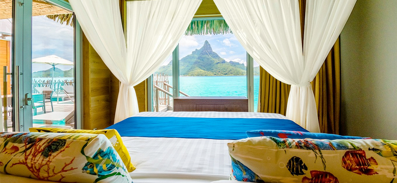 luxury bora bora holiday packages - intercontinental bora bora resort and thalasso spa - brando suite