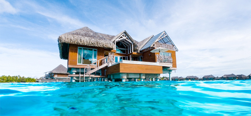 luxury bora bora holiday packages - intercontinental bora bora resort and thalasso spa - brando suite