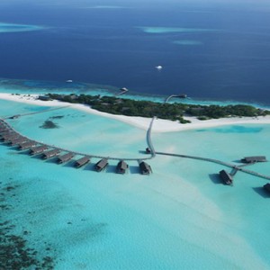 COMO Cocoa Island Luxury Maldives Honeymoon Packages Aerial View