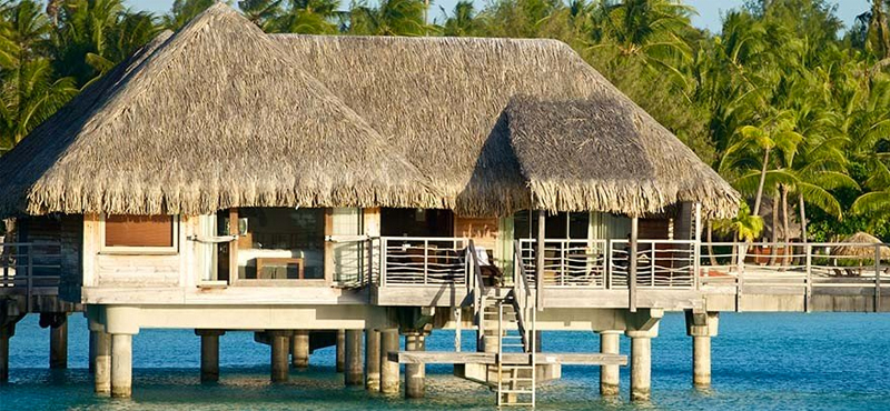 luxury bora bora holiday packages - intercontinental bora bora resort and thalasso spa - emerald overwater villa