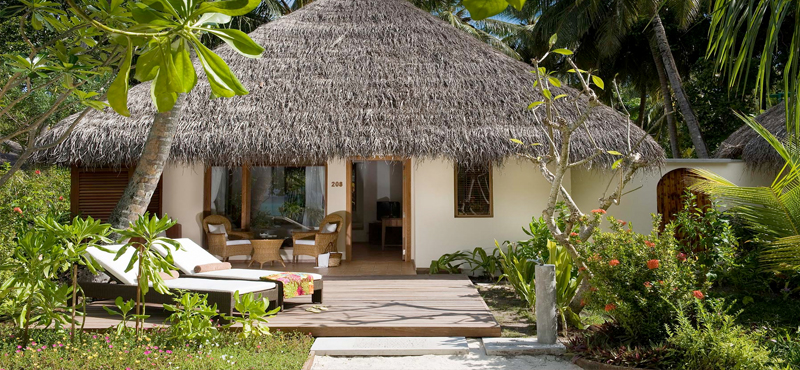 Kuramathi Maldives Luxury Maldives Holiday Packages Deluxe Beach Villa With Jacuzzi Exterior